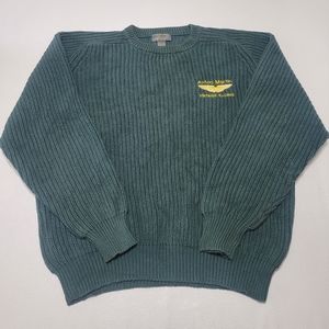 Men's Large Lord & Taylor Aston Martin Sweater Green